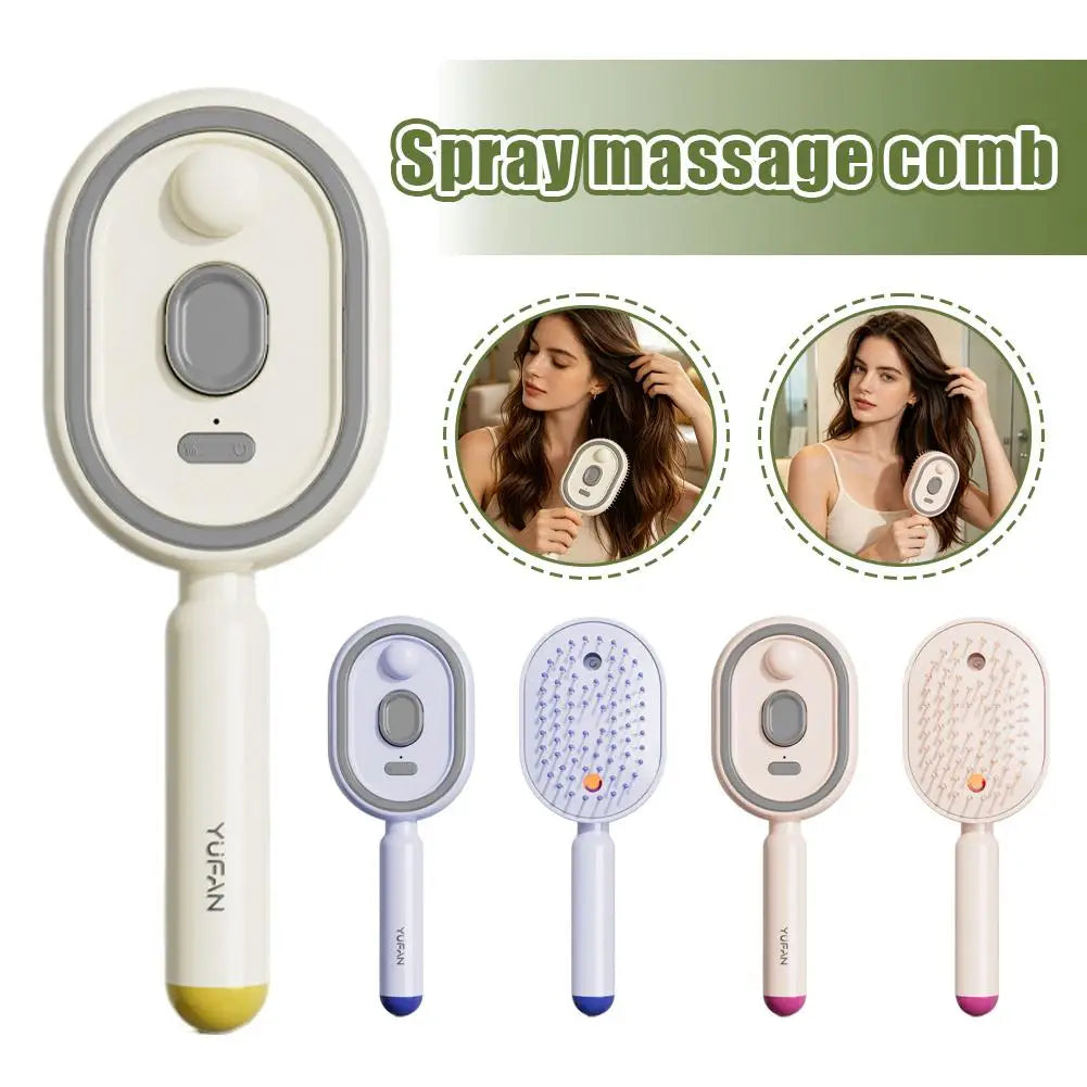 3-In-1 Electric Spray Hair Brush