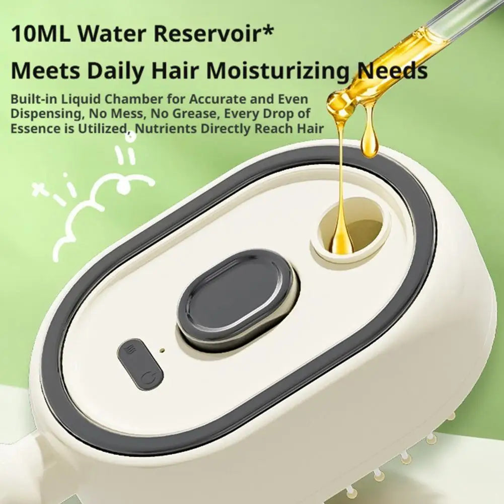 3-In-1 Electric Spray Hair Brush